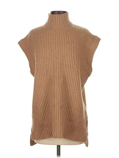 Pre-owned Ganni Sweater Vest In Brown
