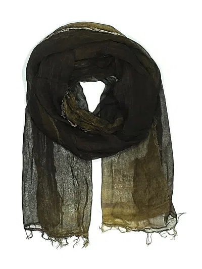 Pre-owned Eileen Fisher Scarf In Brown
