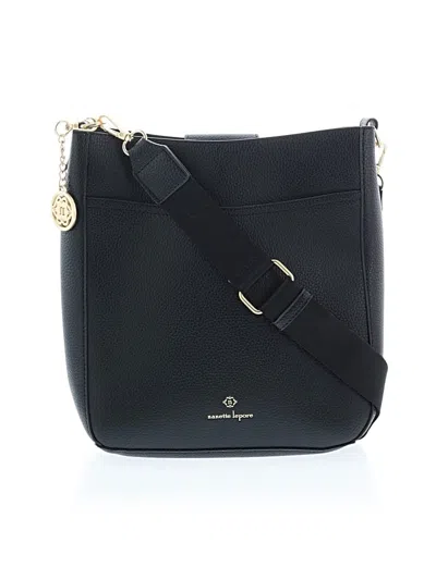 Pre-owned Nanette Lepore Crossbody Bag In Black