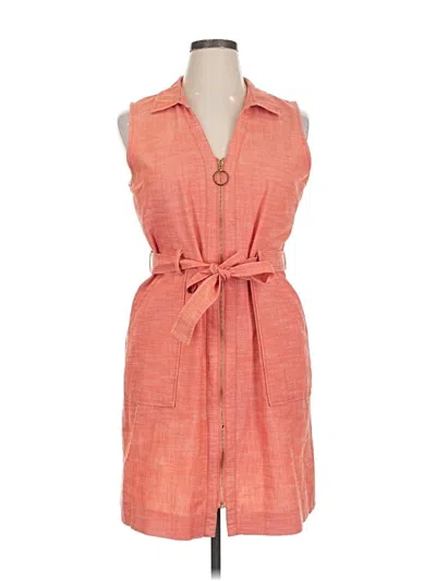 Pre-owned Sharagano Casual Dress In Orange
