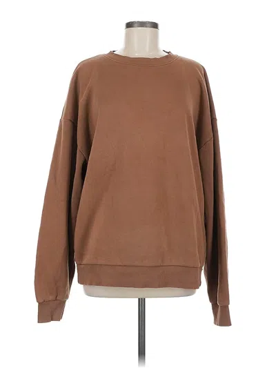 Pre-owned Nuuds Sweatshirt In Brown