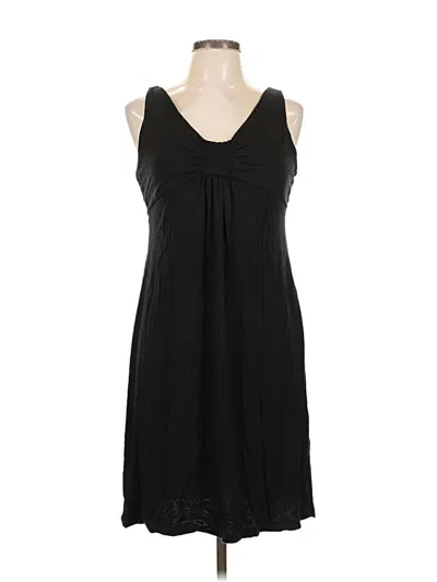 Pre-owned Talbots Casual Dress In Black