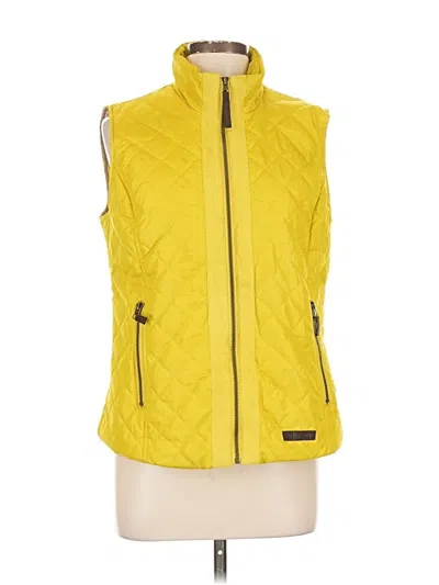 Pre-owned G.h. Bass & Co. Vest In Yellow