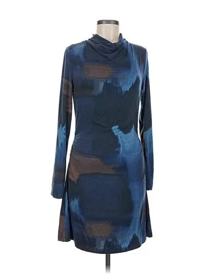 Pre-owned Michael Stars Casual Dress In Blue