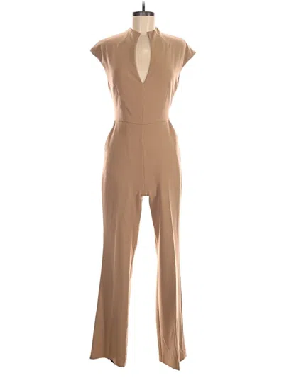 Pre-owned Karen Millen Jumpsuit In Brown