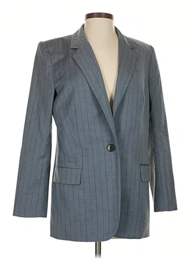 Pre-owned Madewell Blazer Jacket In Gray