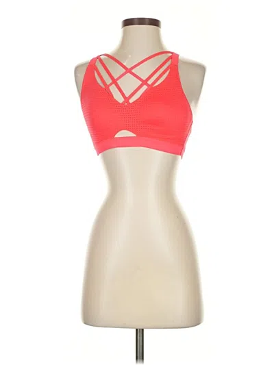Pre-owned Victoria's Secret Sports Bra In Red