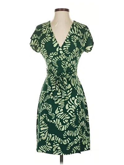 Pre-owned Nine West Casual Dress In Green