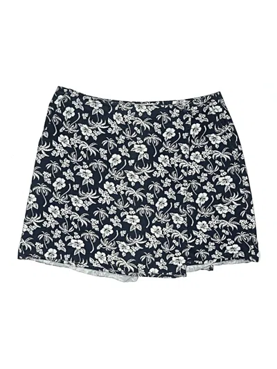 Pre-owned Dressbarn Casual Skirt In Blue