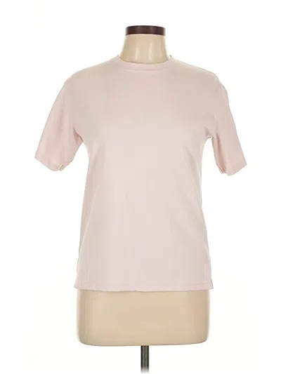 Pre-owned Uniqlo Short Sleeve T-shirt In Pink