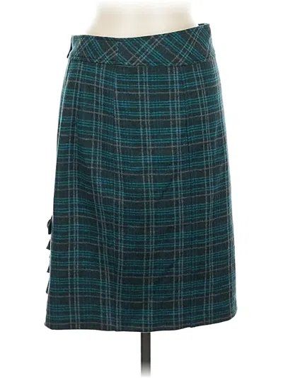 Pre-owned Nanette Lepore Wool Skirt In Blue
