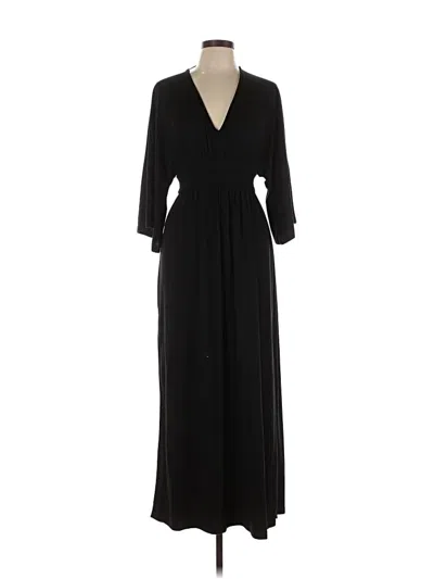 Pre-owned Unbranded Casual Dress In Black