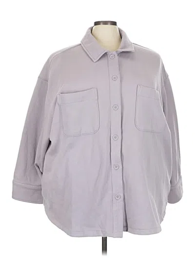 Pre-owned Athleta Jacket In Gray