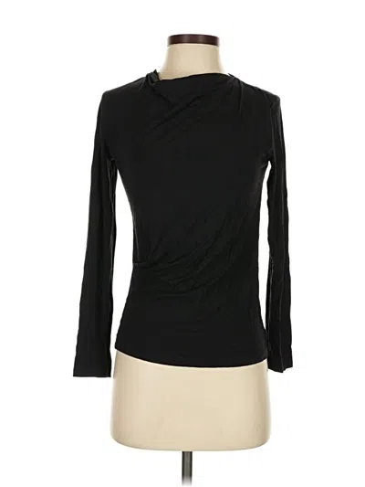 Pre-owned Mm. Lafleur Long Sleeve Turtleneck In Black