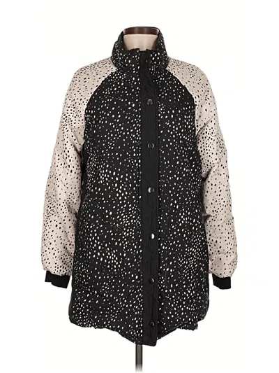 Pre-owned Saltwater Luxe Coat In Black