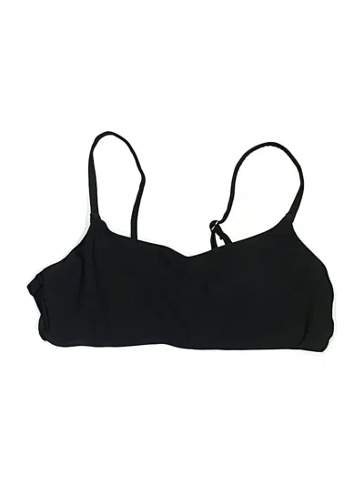 Pre-owned Unbranded Swimsuit Top Black Swimwear