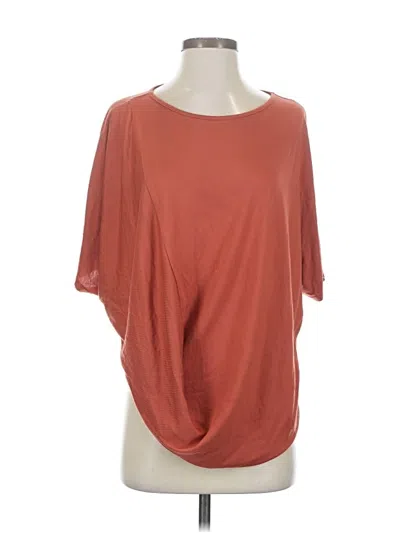 Pre-owned Athleta Short Sleeve T-shirt In Orange