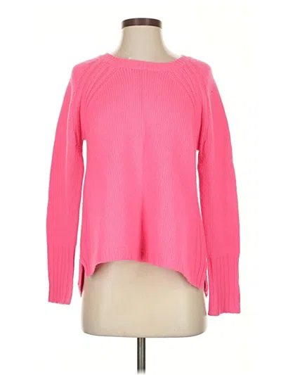Pre-owned Calypso St Barth Cashmere Pullover Sweater In Pink