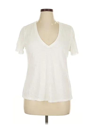 Pre-owned Beyond Yoga Short Sleeve T-shirt In White