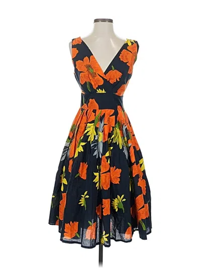 Pre-owned Aryeh Cocktail Dress In Orange