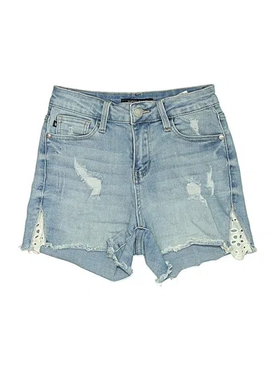 Pre-owned Judy Blue Denim Shorts In Blue