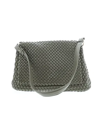 Pre-owned Melie Bianco Leather Shoulder Bag In Green