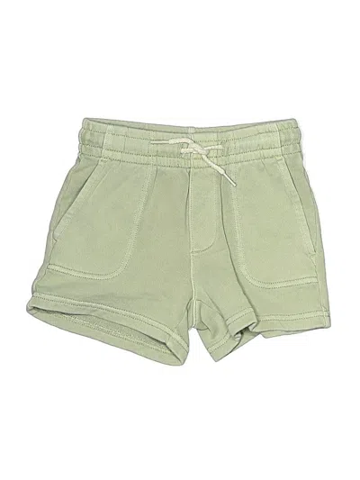 Pre-owned Crewcuts Kids' Khaki Shorts In Green