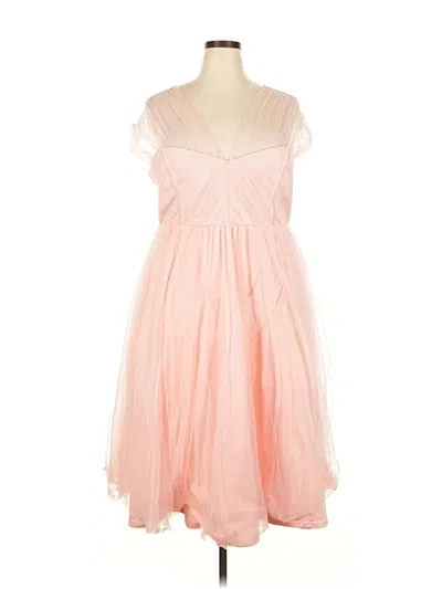 Pre-owned Torrid Cocktail Dress In Pink