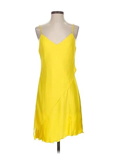 Pre-owned Saunders Collective Casual Dress In Yellow