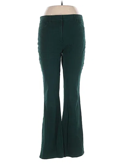 Pre-owned Isaac Mizrahi Live Casual Pants In Green