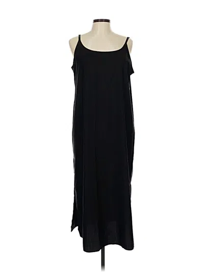 Pre-owned Eileen Fisher Casual Dress In Black