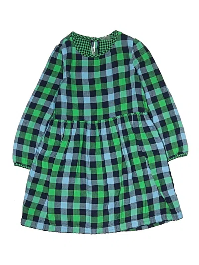 Pre-owned Primary Clothing Kids' Dress In Green