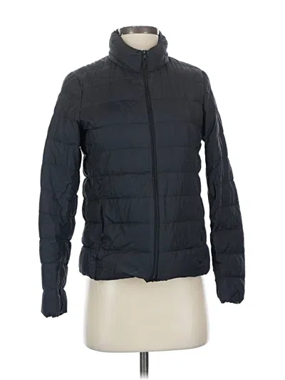 Pre-owned Uniqlo Jacket In Black