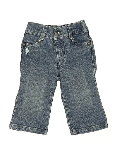 Pre-owned U.s. Polo Assn Babies' Jeans In Blue