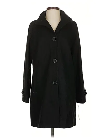 Pre-owned Jones New York Coat In Black