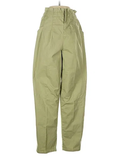 Pre-owned Asos Design Casual Pants In Green