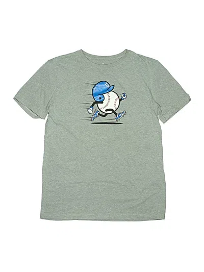 Pre-owned Under Armour Kids' Short Sleeve T-shirt In Green