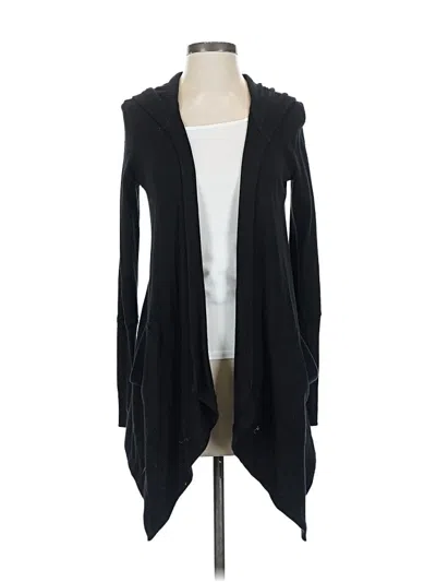 Pre-owned Splendid Cardigan Sweater In Black