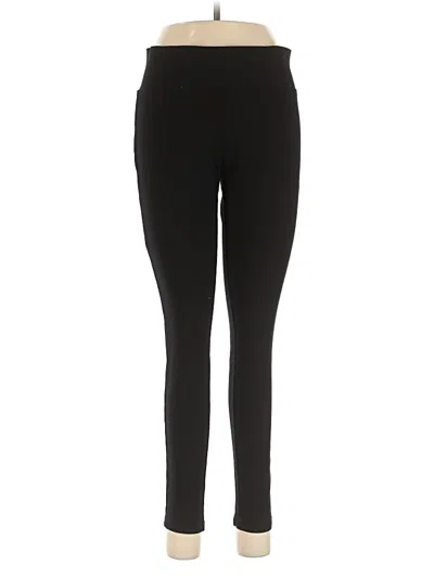 Pre-owned Tahari Active Pants In Black