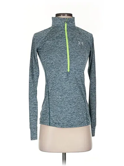 Pre-owned Under Armour Fleece Jacket In Gray