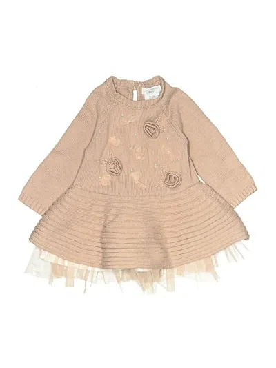 Pre-owned Tahari Babies' Dress In Brown