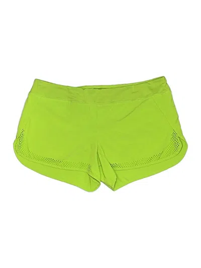 Pre-owned Athleta Athletic Shorts In Green