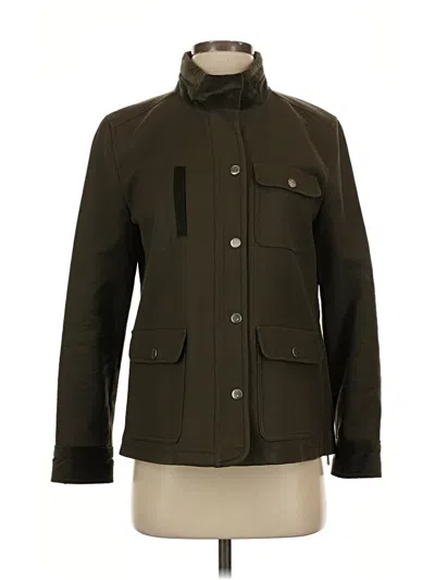 Pre-owned Nordstrom Signature Coat In Green