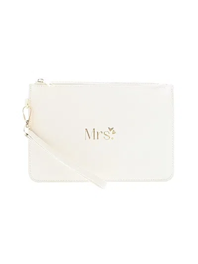 Pre-owned Unbranded Clutch In White