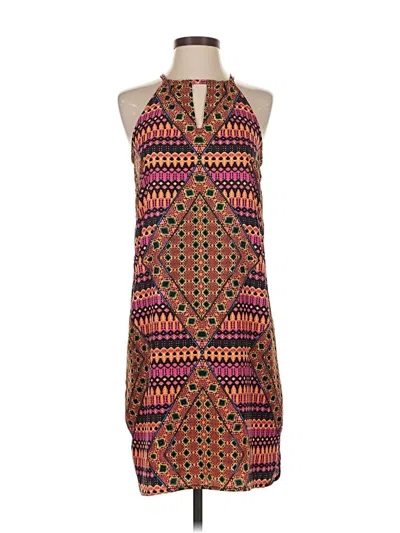 Pre-owned Laundry By Shelli Segal Casual Dress In Brown