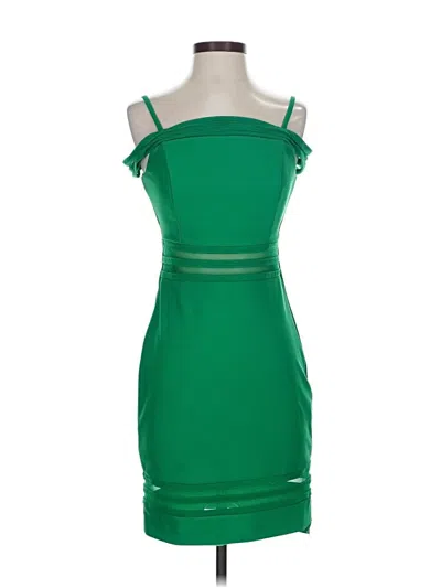 Pre-owned Guess Cocktail Dress In Green