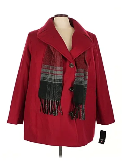 Pre-owned London Fog Coat In Red