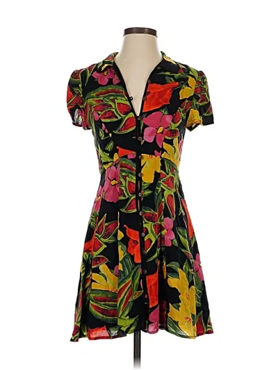 Pre-owned Urban Outfitters Cocktail Dress In Black