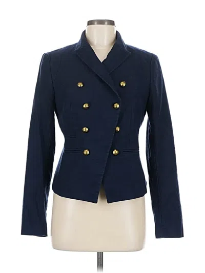 Pre-owned Banana Republic Blazer Jacket In Blue