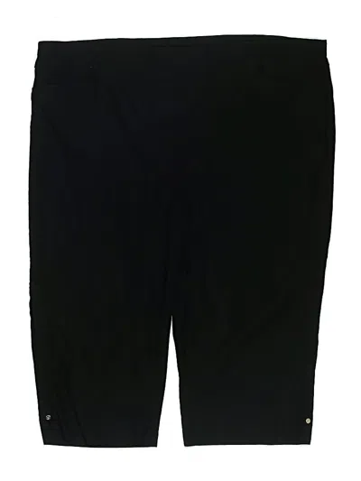 Pre-owned Chico's Athletic Shorts In Black